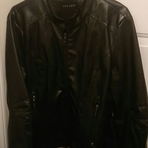 Leather jacket